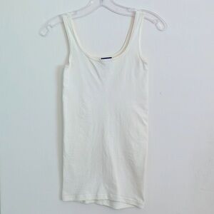 Theory stretch tank top, white color